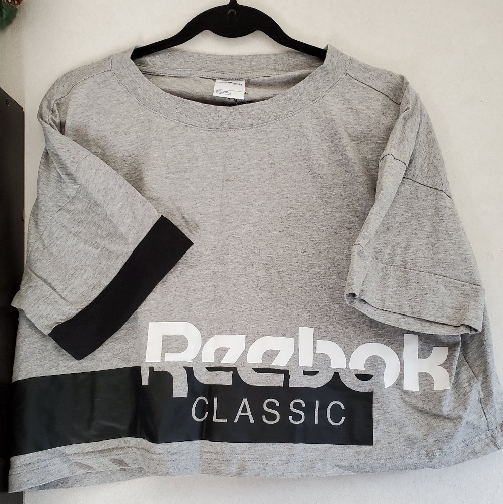 Reebok classic crop top